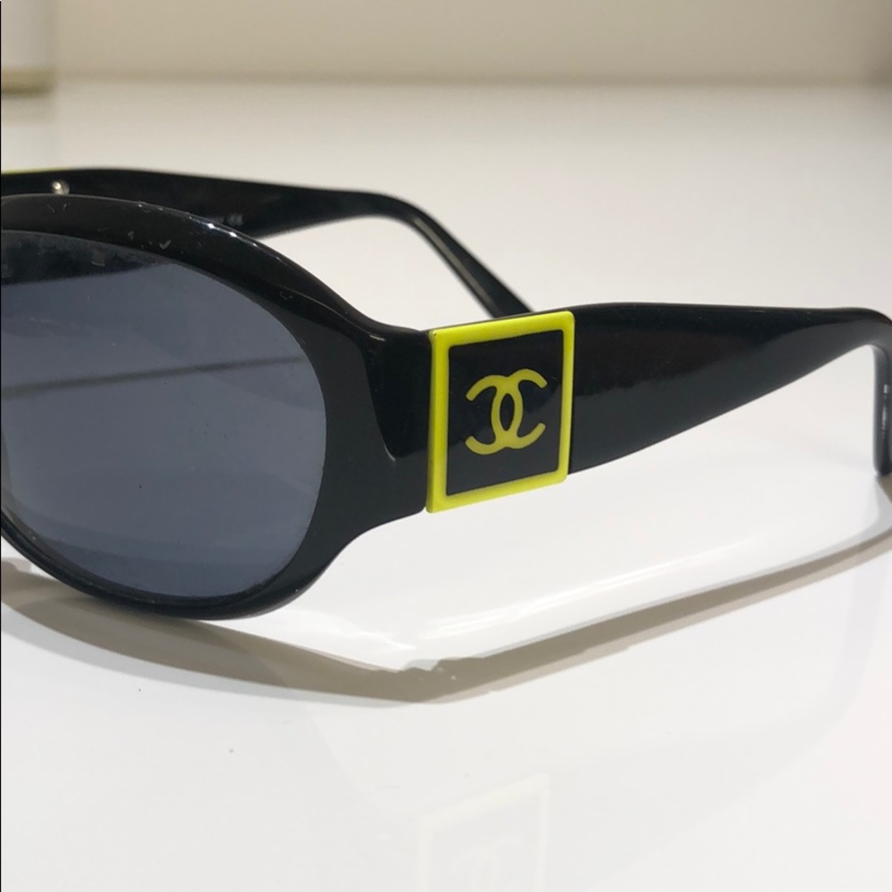 Black Chanel Sunglasses